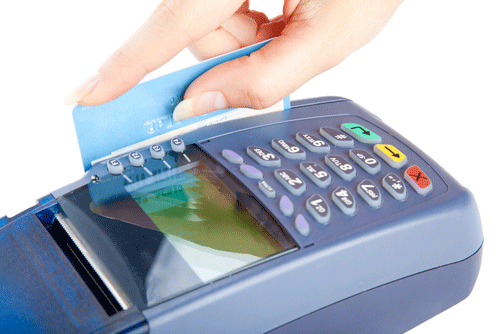 credit card machine swipe